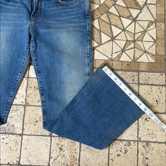 Lucky Brand Dungarees 6/28 blue jeans/ distressed - Picture 10 of 11